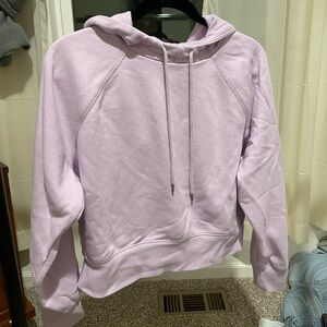 Women’s hooded sweatshirt- Liliac medium